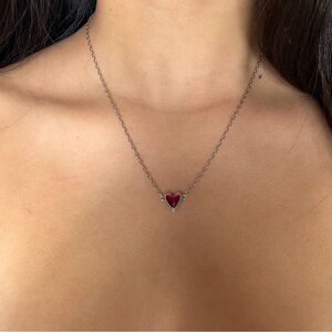 James Very Sterling Silver Sweetheart Pendant Necklace